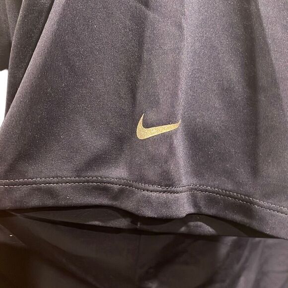 Nike Woman Blue Dry Fit High Low Mid-rift - Picture 3 of 12